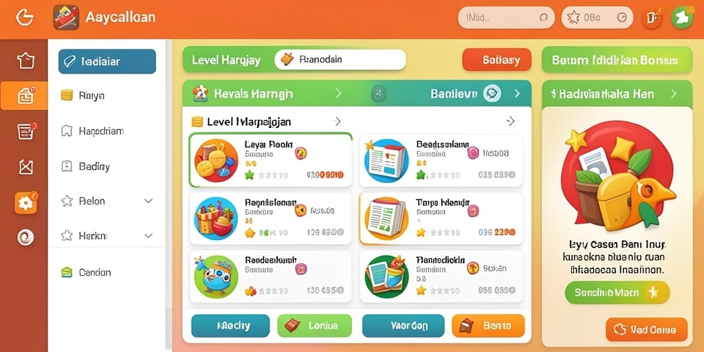 Tampilan antarmuka yang menarik dan user-friendly.