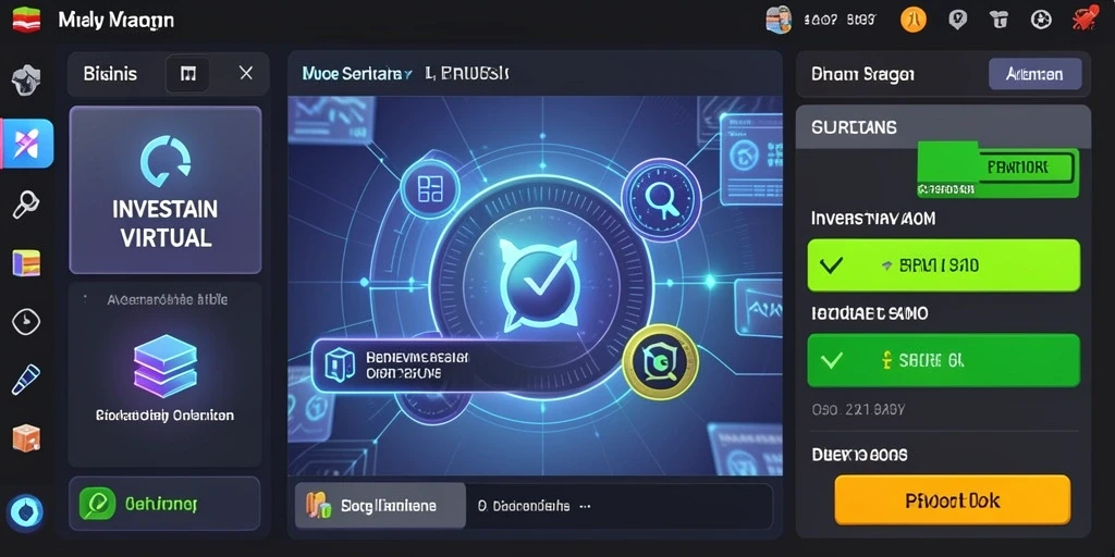 Tampilan awal yang menarik dan intuitif.
