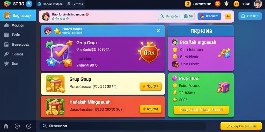 Tampilan antarmuka yang intuitif dan menarik.