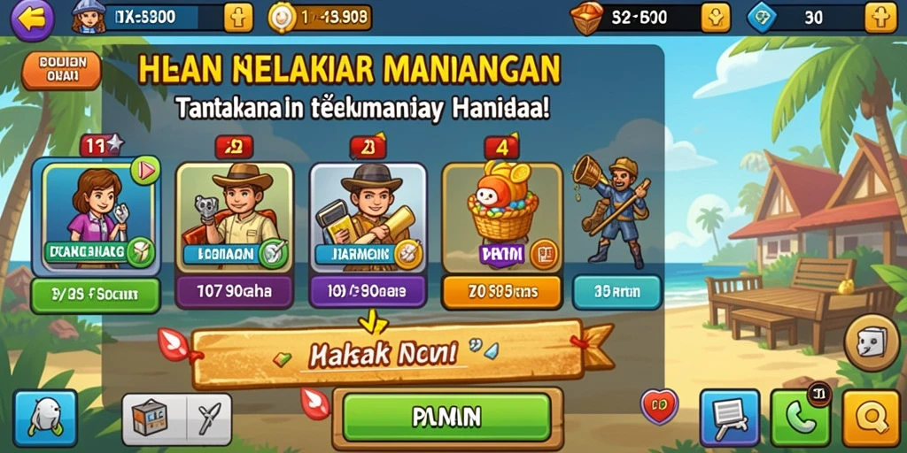 Tampilan antarmuka yang modern dan menarik.