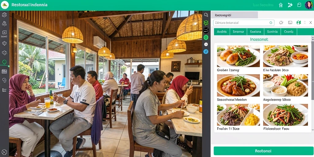 Tampilan antarmuka yang ramah pengguna.