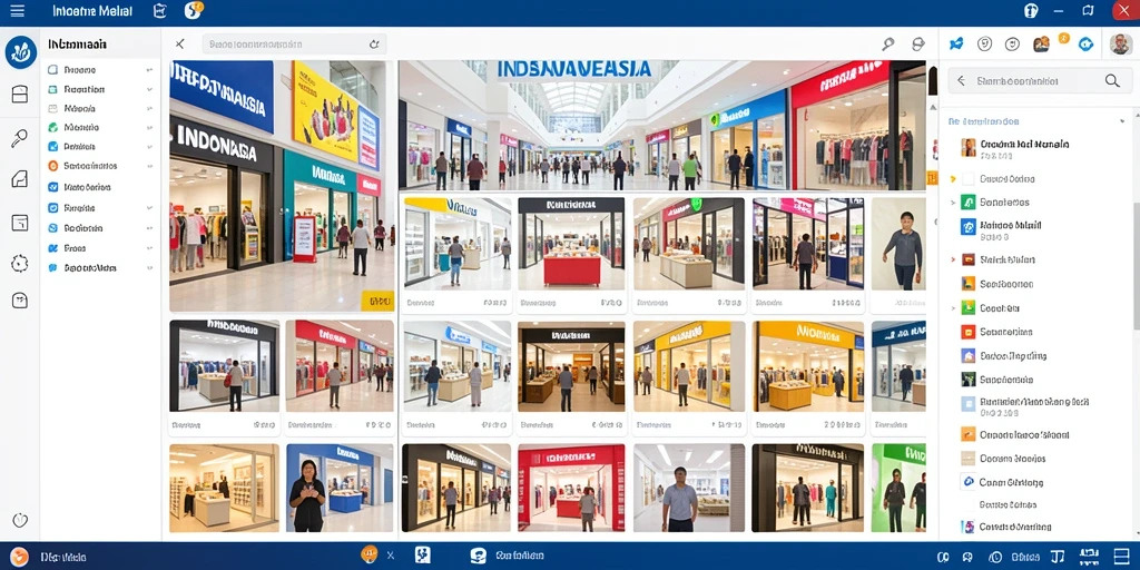 Tampilan antarmuka yang user-friendly.